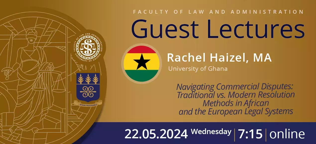 Guest Lectures by Rachel Haizel, MA (University of Ghana, Ghana)
